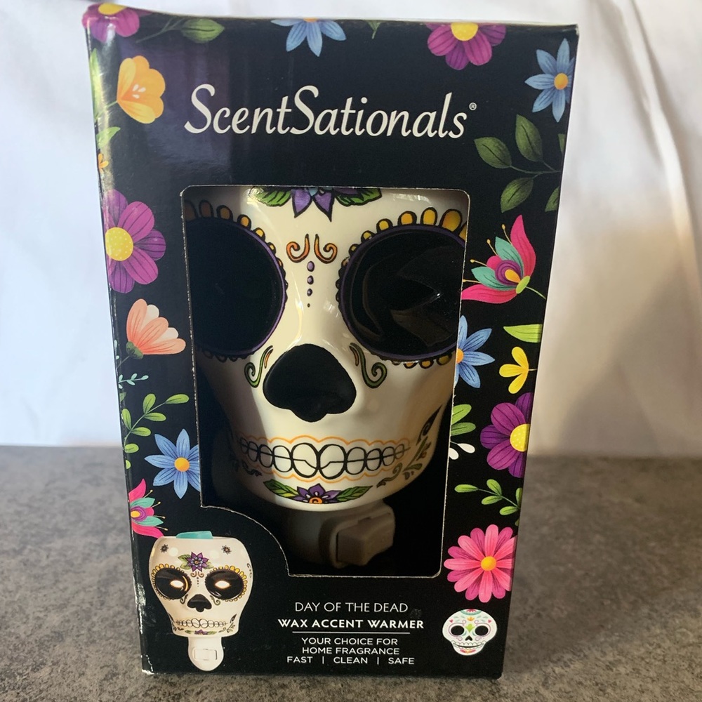 Scentsationals Day of The Dead Collection - 
Plug-in Scented Wax Cube Warmer